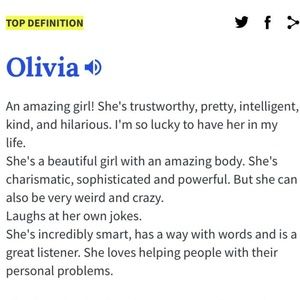 Meet your Posher, Olivia